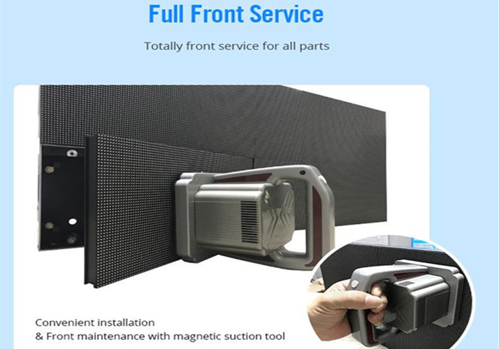 P2.6 front service led wall