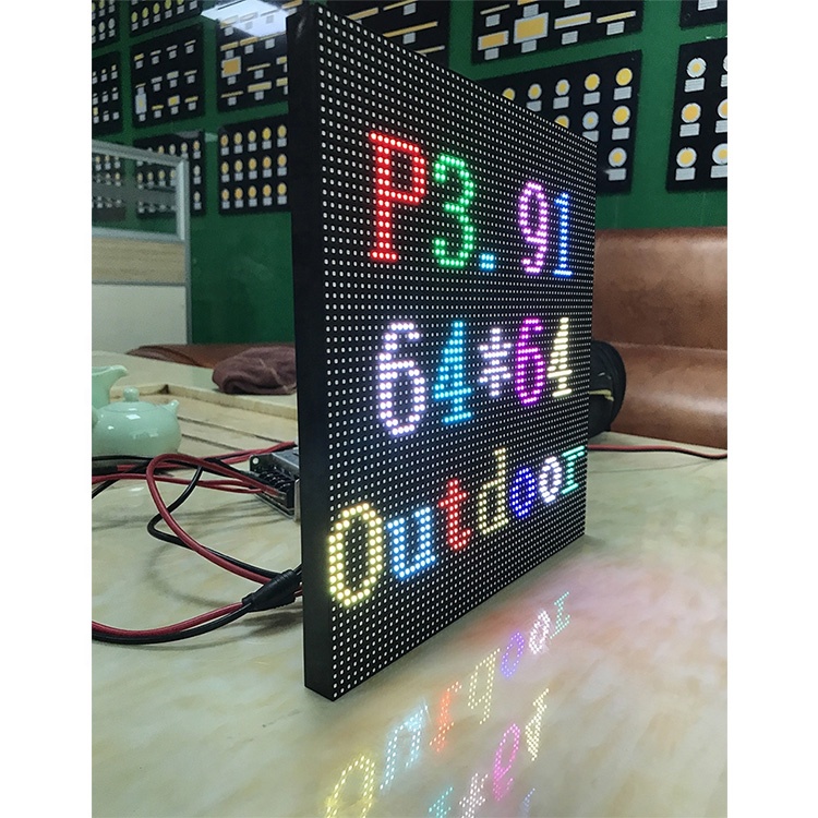 P3.91 Outdoor Smd 1921 250x250mm Full Color Led Display Moldule