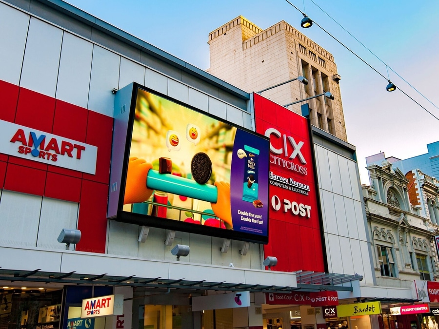P4 outdoor digital video billboard
