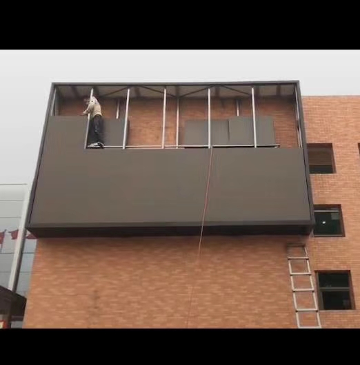 28 sqm P5 outdoor led video wall panels have been installed in Lasa