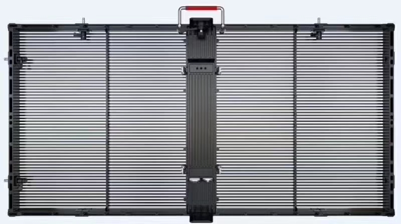HTL has developed the solution for transparent led video wall display