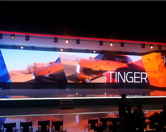 P2.5 Small Pixel Screen for Korea Auto Show